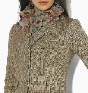 RALPH LAUREN wool riding jacket