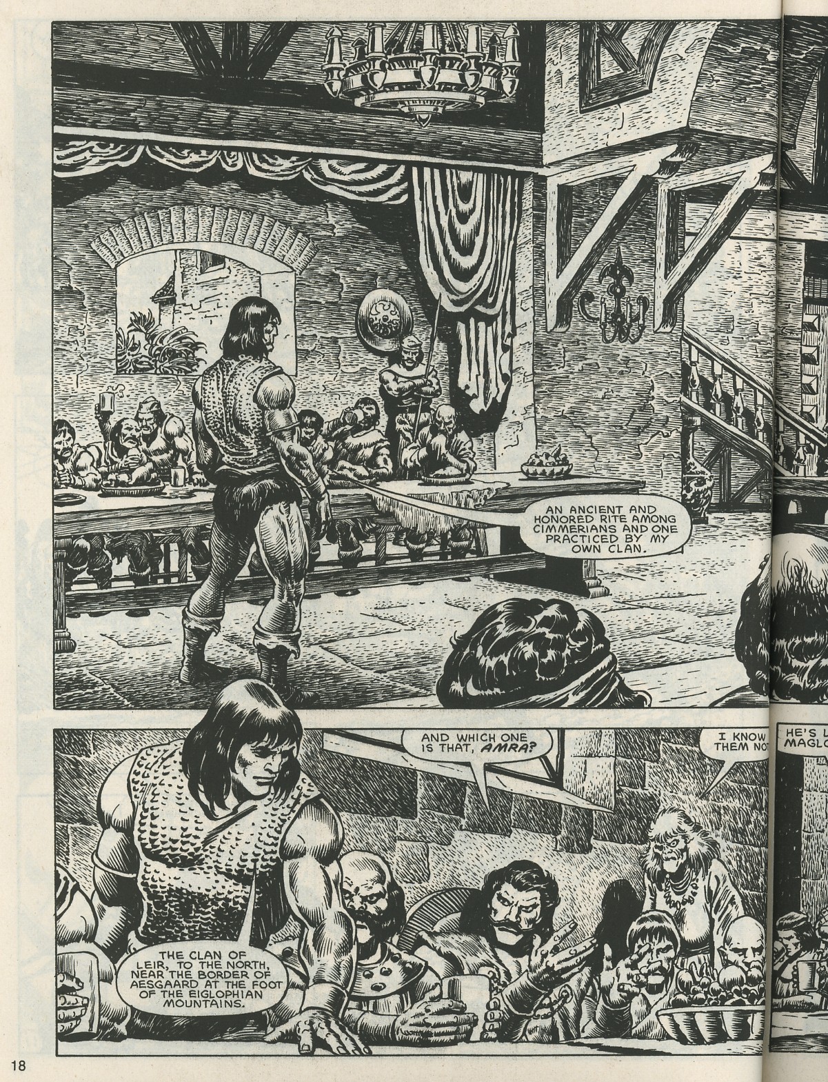 Read online The Savage Sword Of Conan comic -  Issue #119 - 68