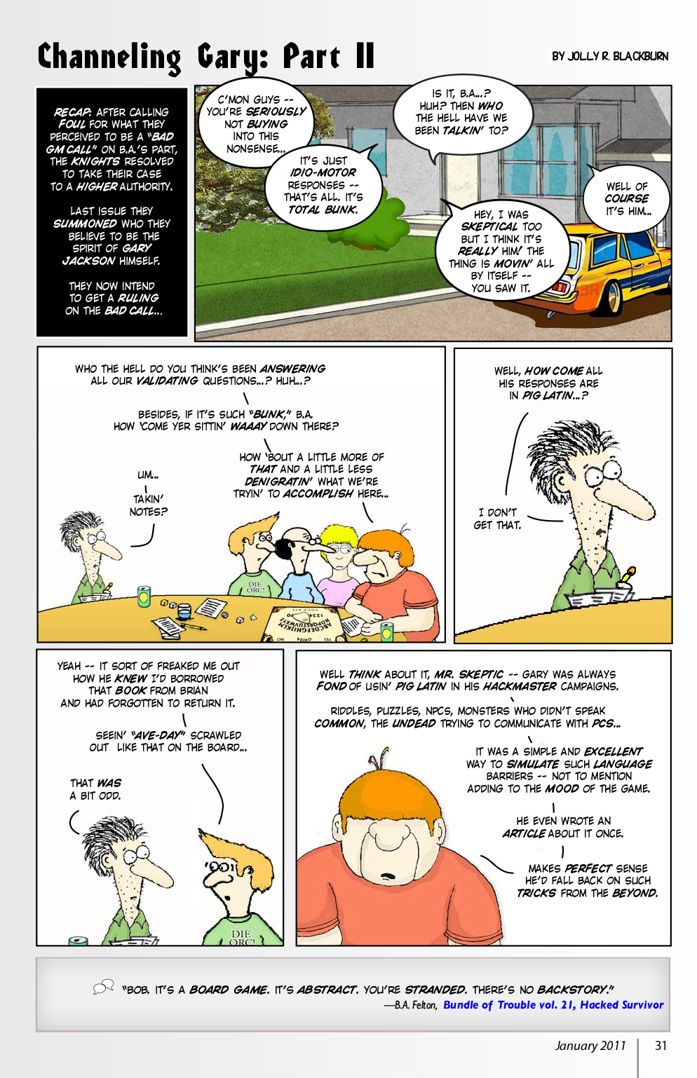 Read online Knights of the Dinner Table comic -  Issue #171 - 33