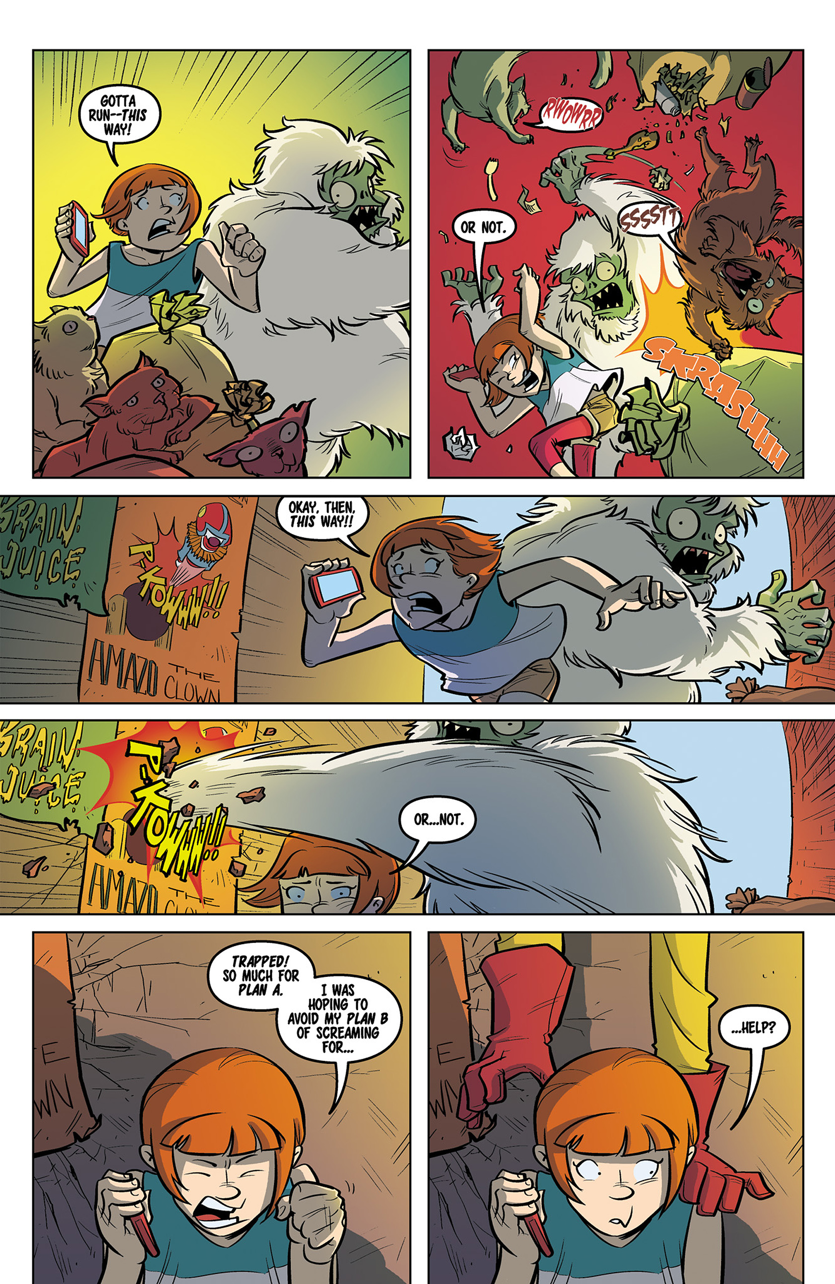Read online Plants vs. Zombies: Lawnmageddon comic -  Issue #3 - 7