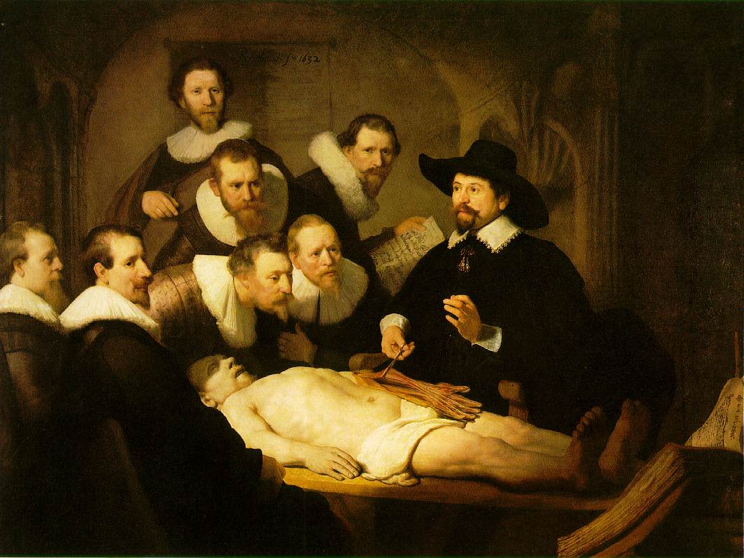 Arte y Medicina: "La lección de anatomía".