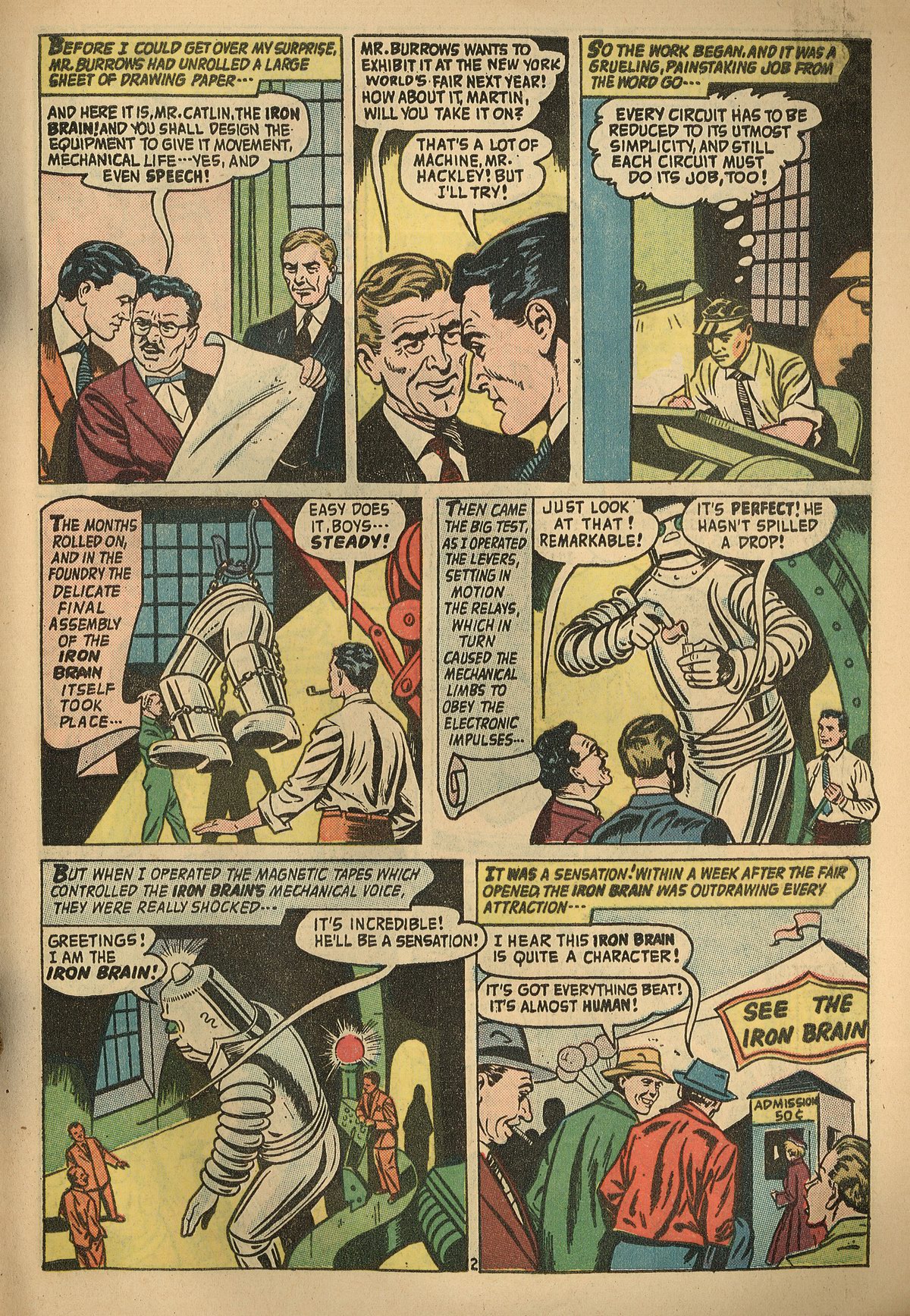 Read online Adventures Into The Unknown comic -  Issue #148 - 19