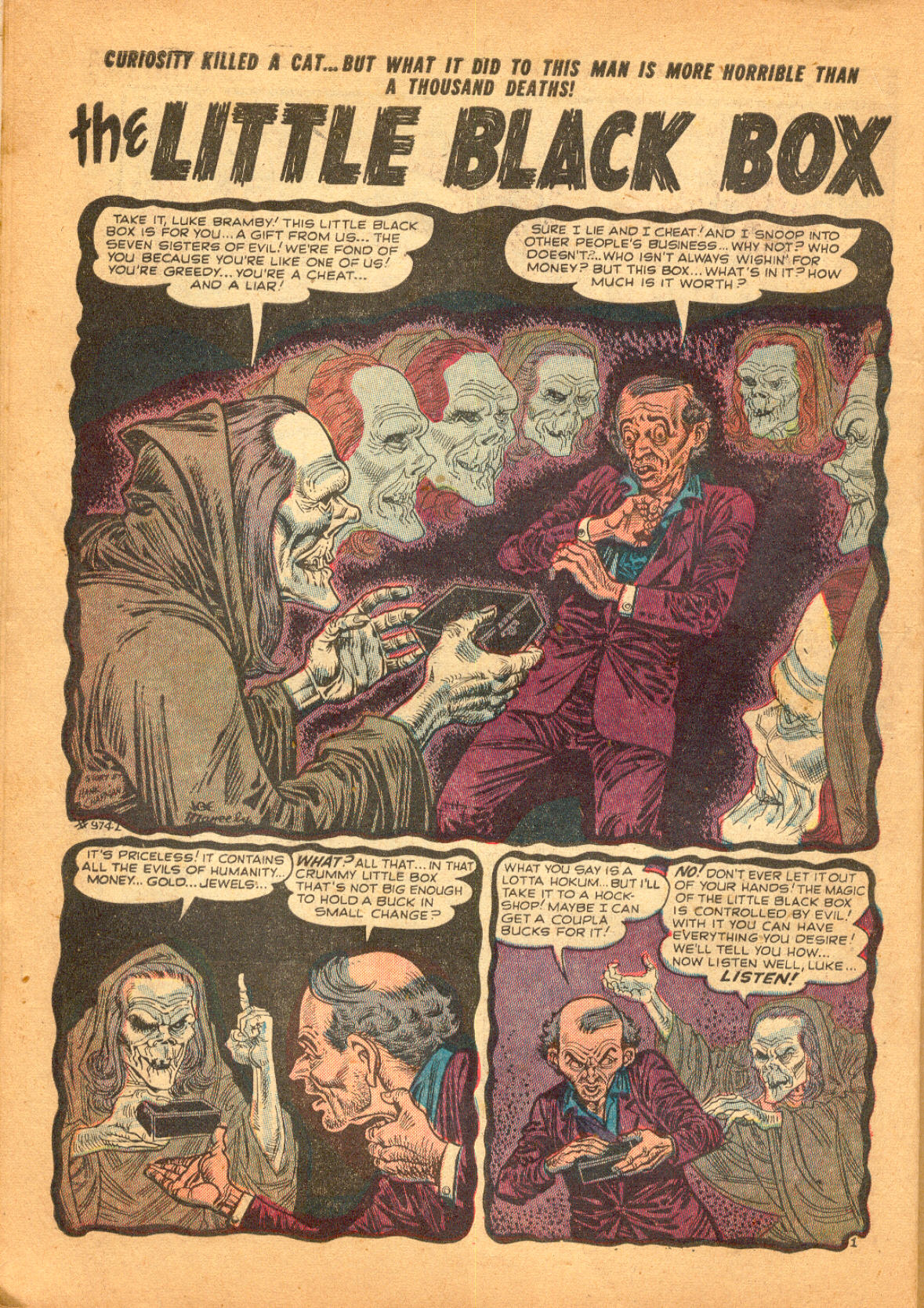 Read online Mystery Tales comic -  Issue #1 - 10