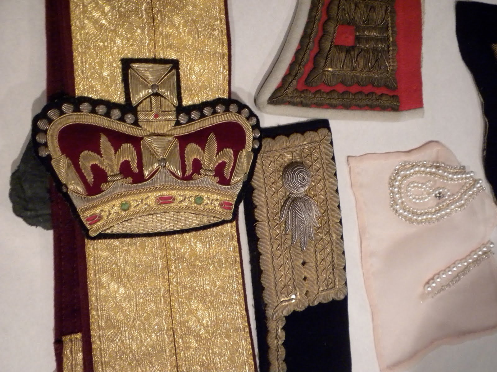 Fashion is My Muse Hand and Lock Embroidery