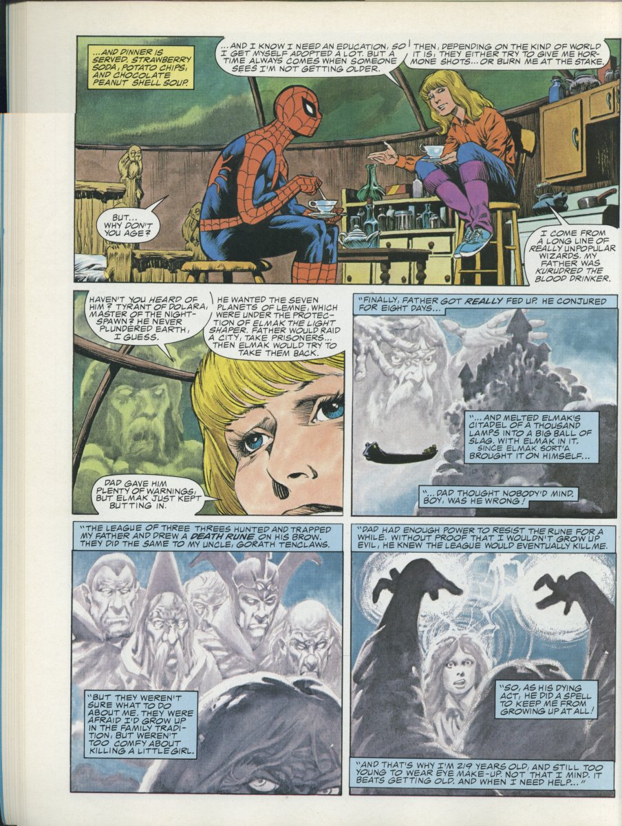 Read online Marvel Graphic Novel comic -  Issue #22 - Spider-Man - Hooky - 20