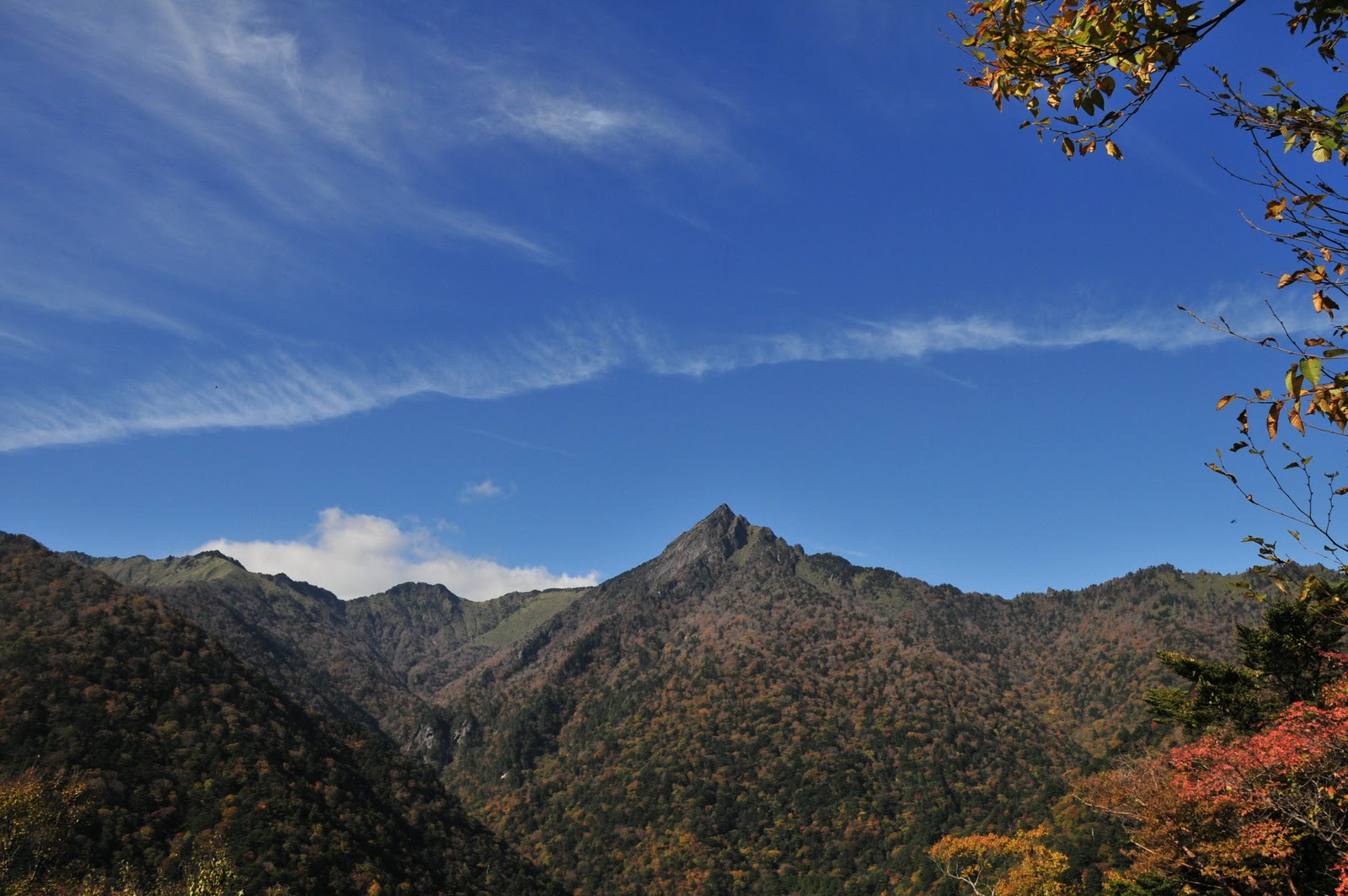 おれの写真 石鎚山