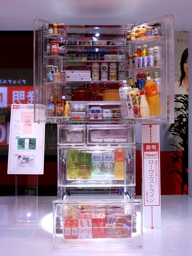 20 Creative And Cool Refrigerator Designs 21 8 See Through Refrigerator Refrigerator Clean Fridge