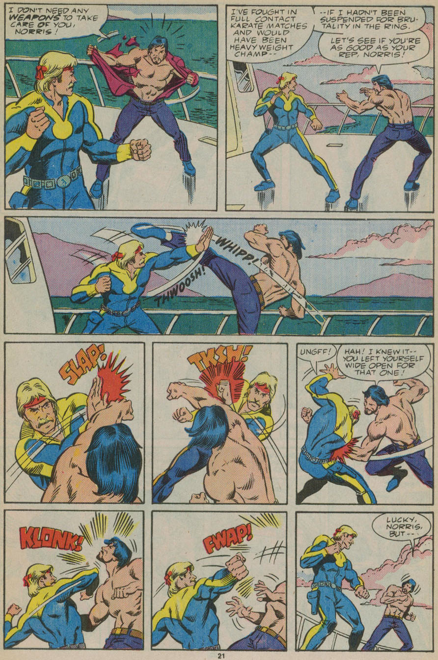 Read online Chuck Norris and the Karate Kommandos comic -  Issue #4 - 22