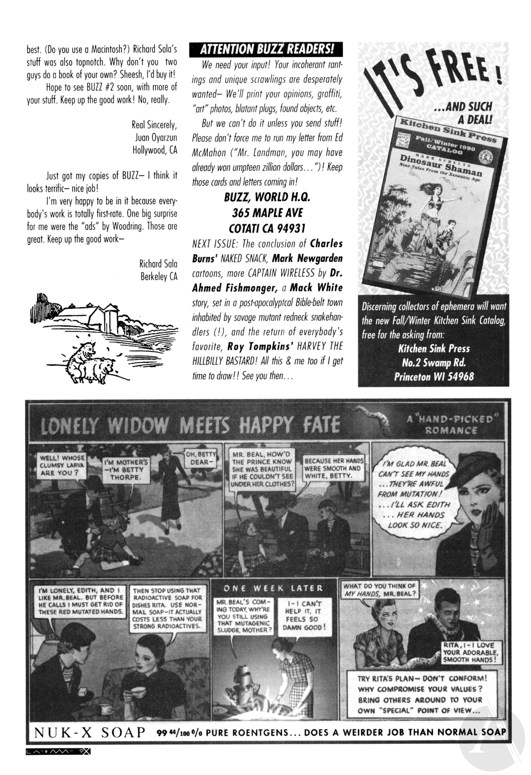 Read online Buzz (1990) comic -  Issue #2 - 5