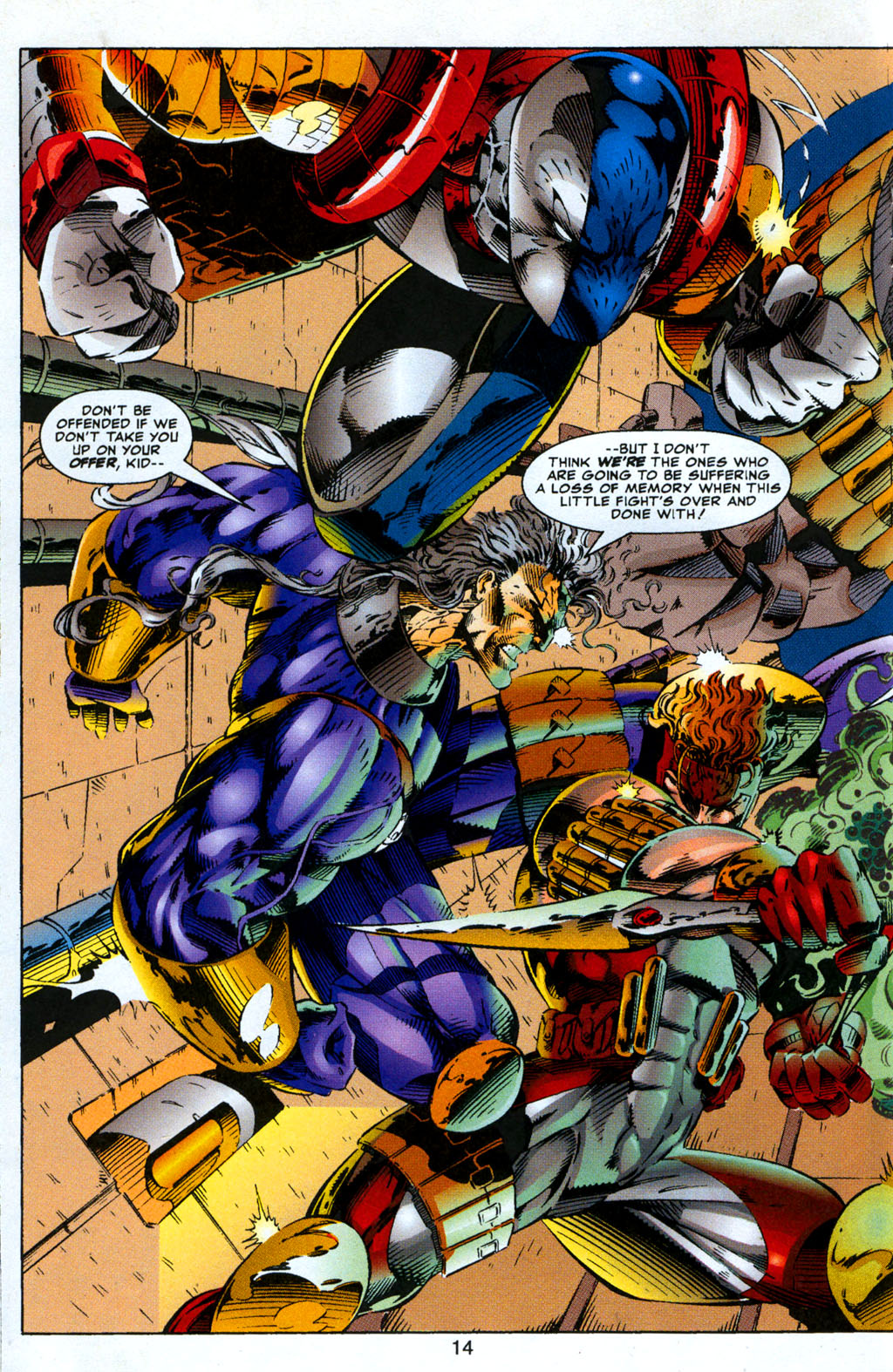 Read online Brigade (1993) comic -  Issue #0 - 17