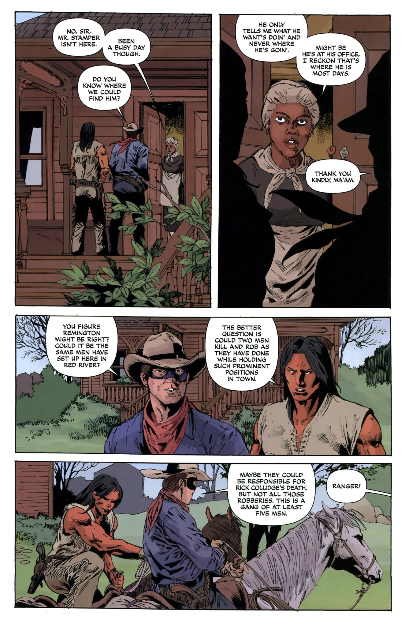 Read online The Lone Ranger: Vindicated comic -  Issue #3 - 17