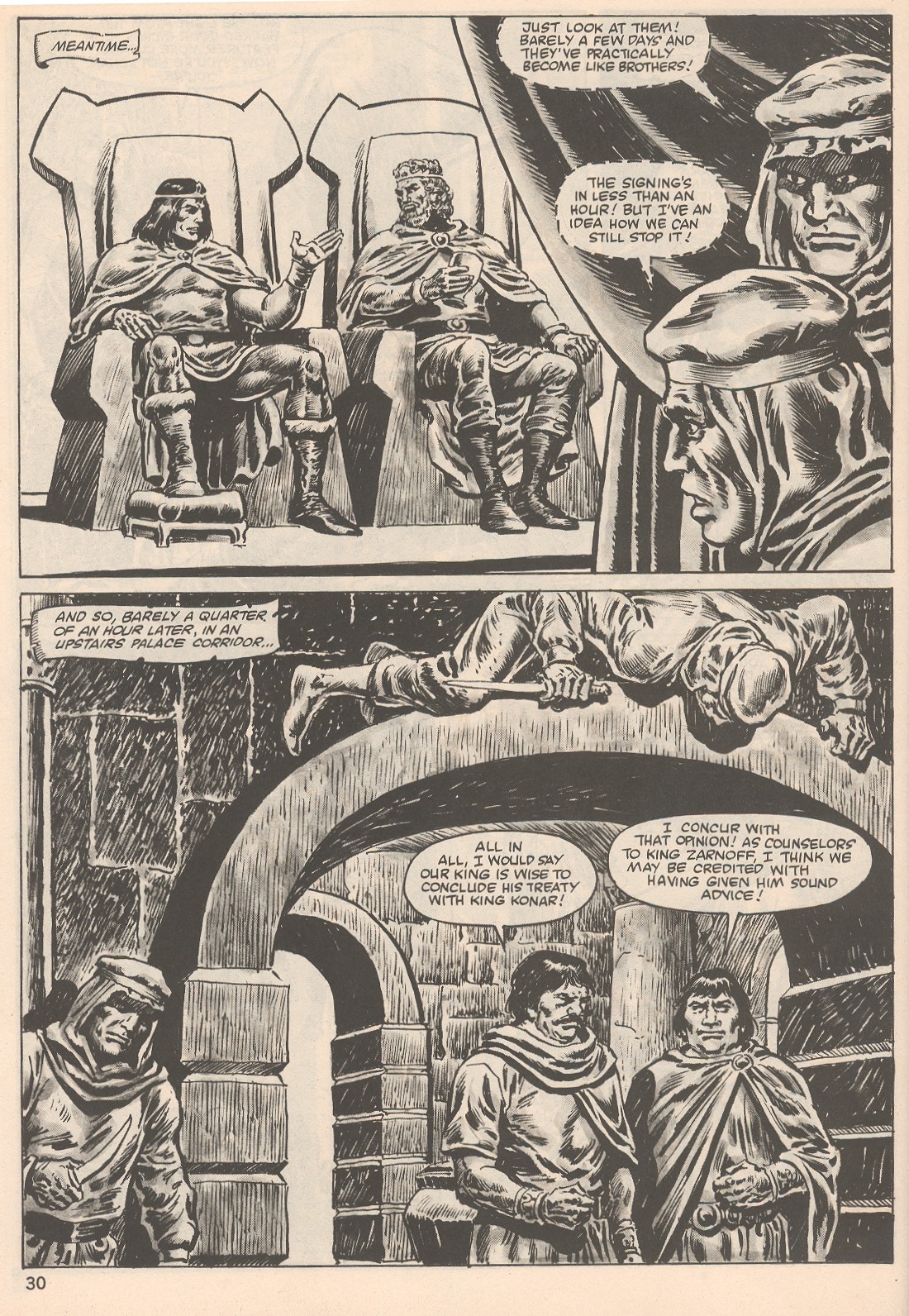 Read online The Savage Sword Of Conan comic -  Issue #104 - 30