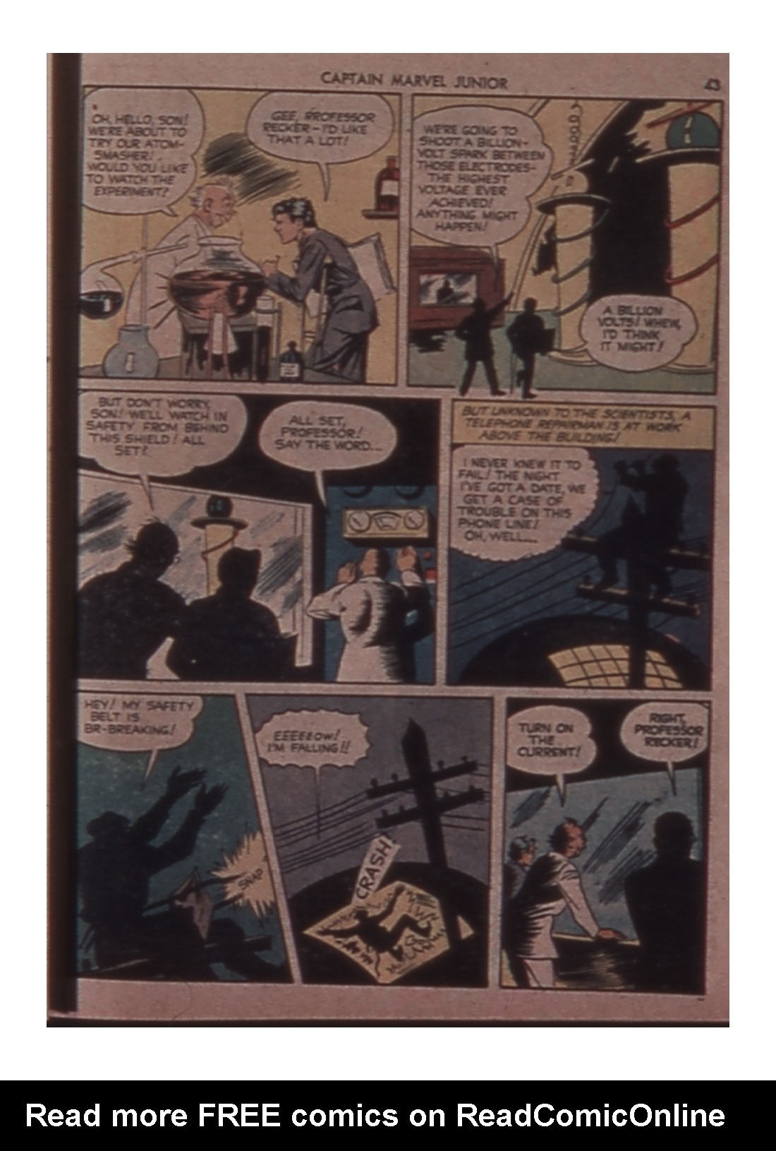 Read online Captain Marvel, Jr. comic -  Issue #7 - 43