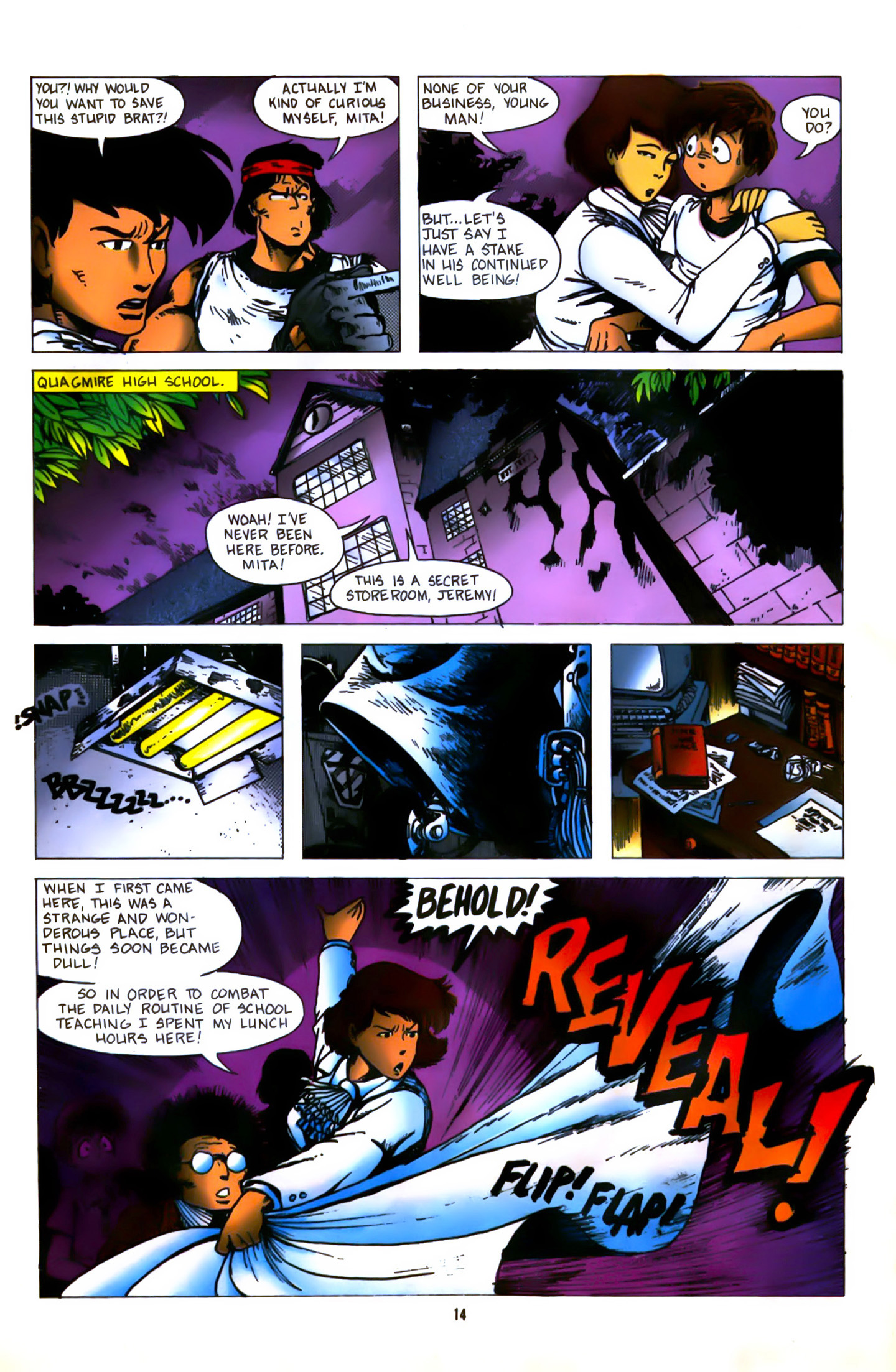 Read online Ninja High School In Color comic -  Issue #5 - 17