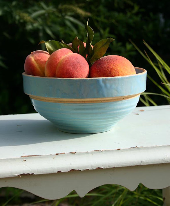 Peaches in My Grandmother's Bowl