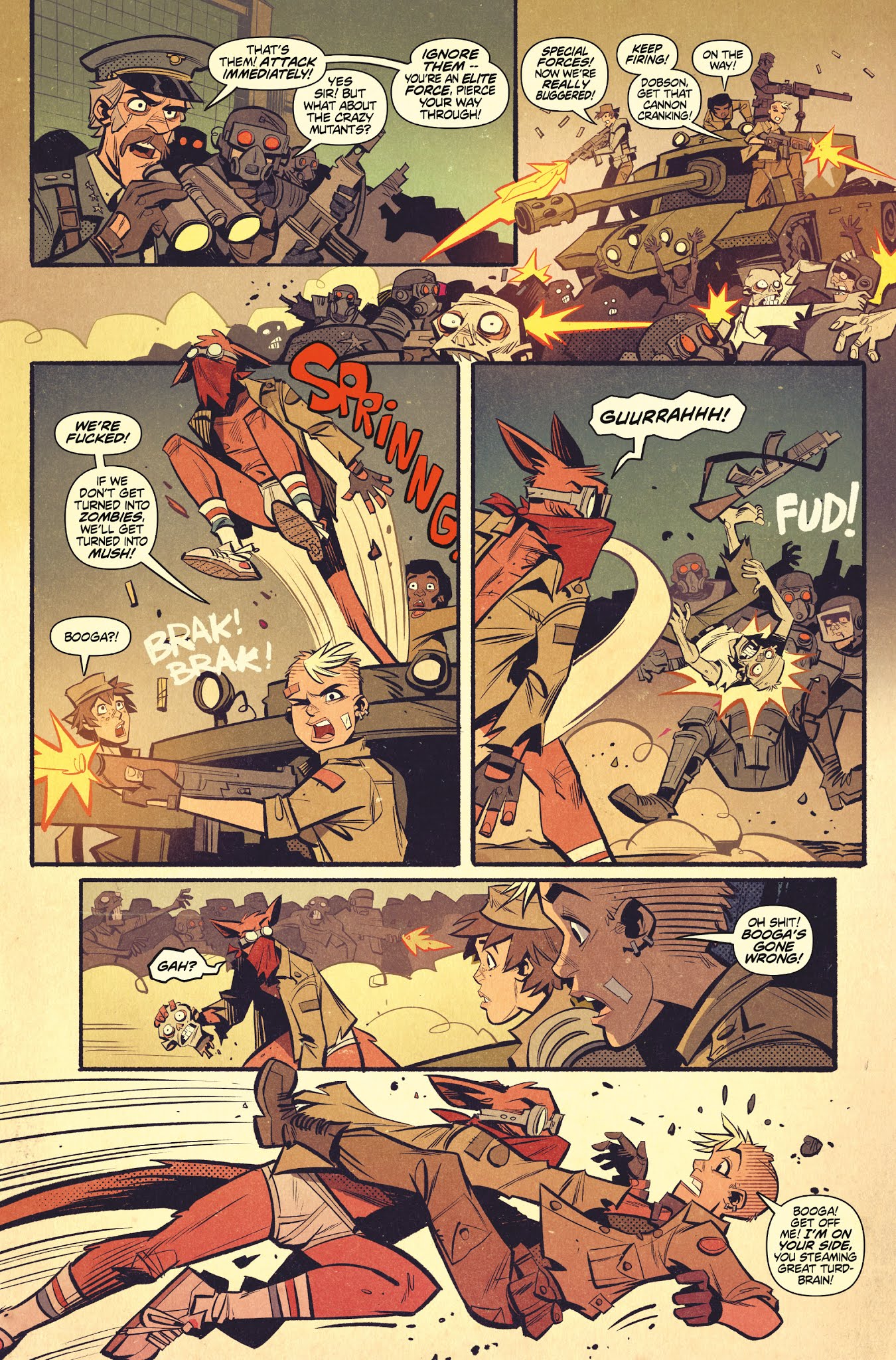 Read online Tank Girl: All Stars comic -  Issue #2 - 12