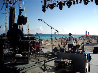 , Mamitas Beach & Jazz festival, Playa Del Carmen Kiteboarding