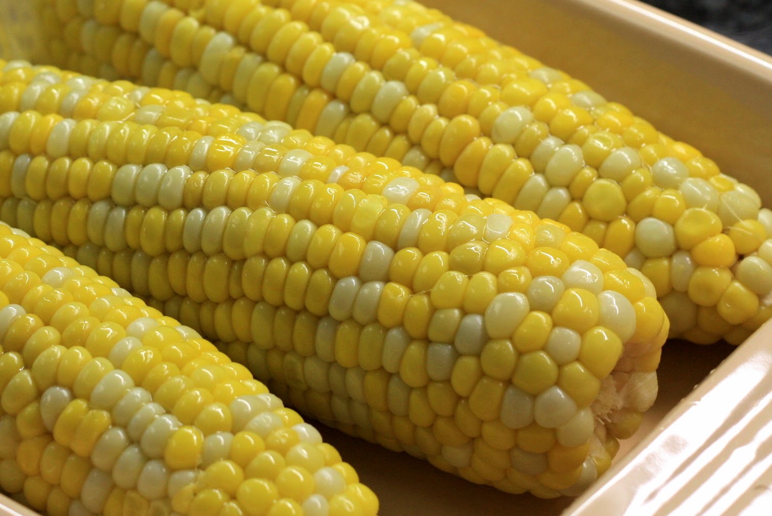 Fresh Local and Best Simple Oven Roasted Corn Recipe