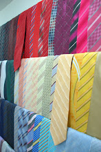 Grande variedade de gravatas