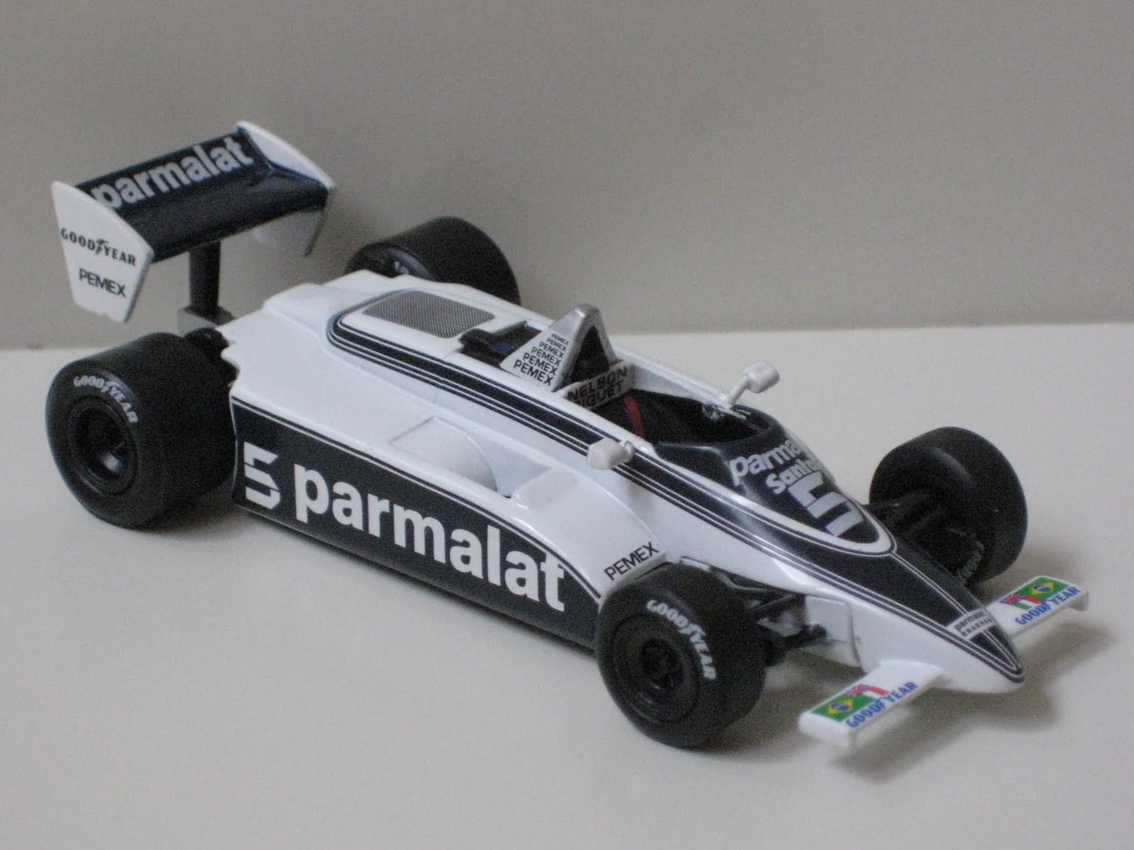 1/24 Scale BRABHAM BT49 F1 Model Car - 1981 Nelson Piquet Winner By Ixo - View #11