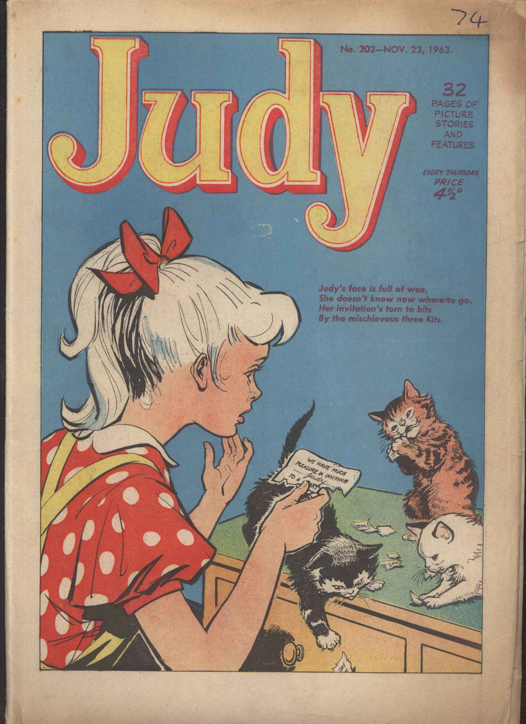 Read online Judy comic -  Issue #202 - 1