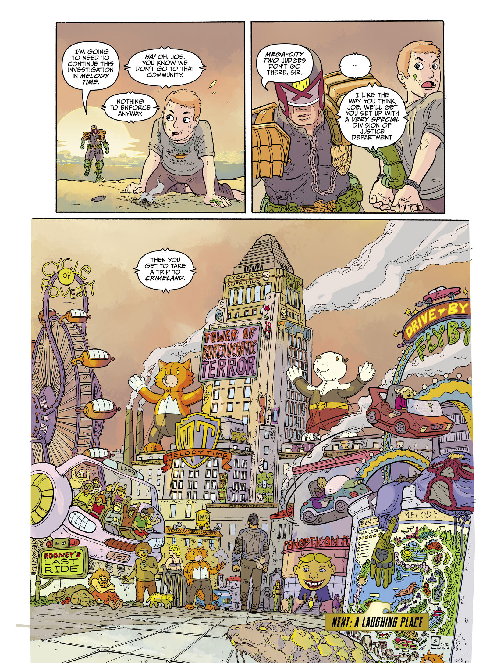 Read online Judge Dredd Megazine (Vol. 5) comic -  Issue #453 - 108