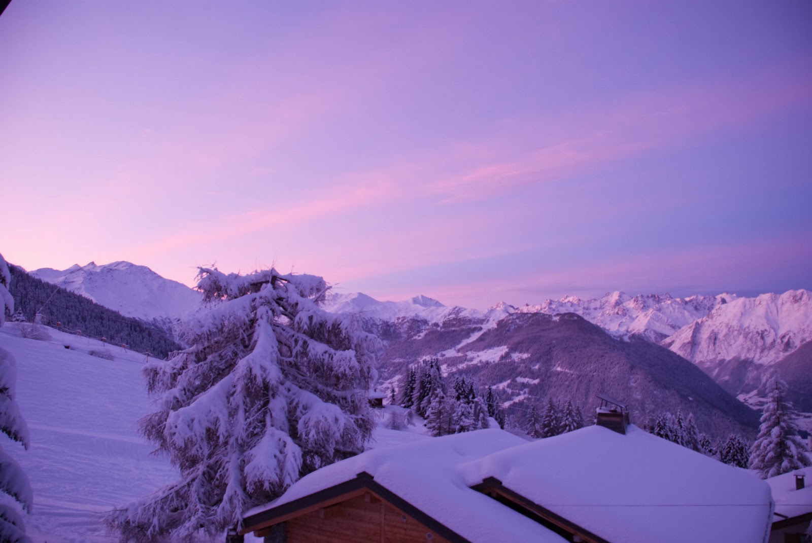 I'd rather be skiing... Christmas in the Alps!