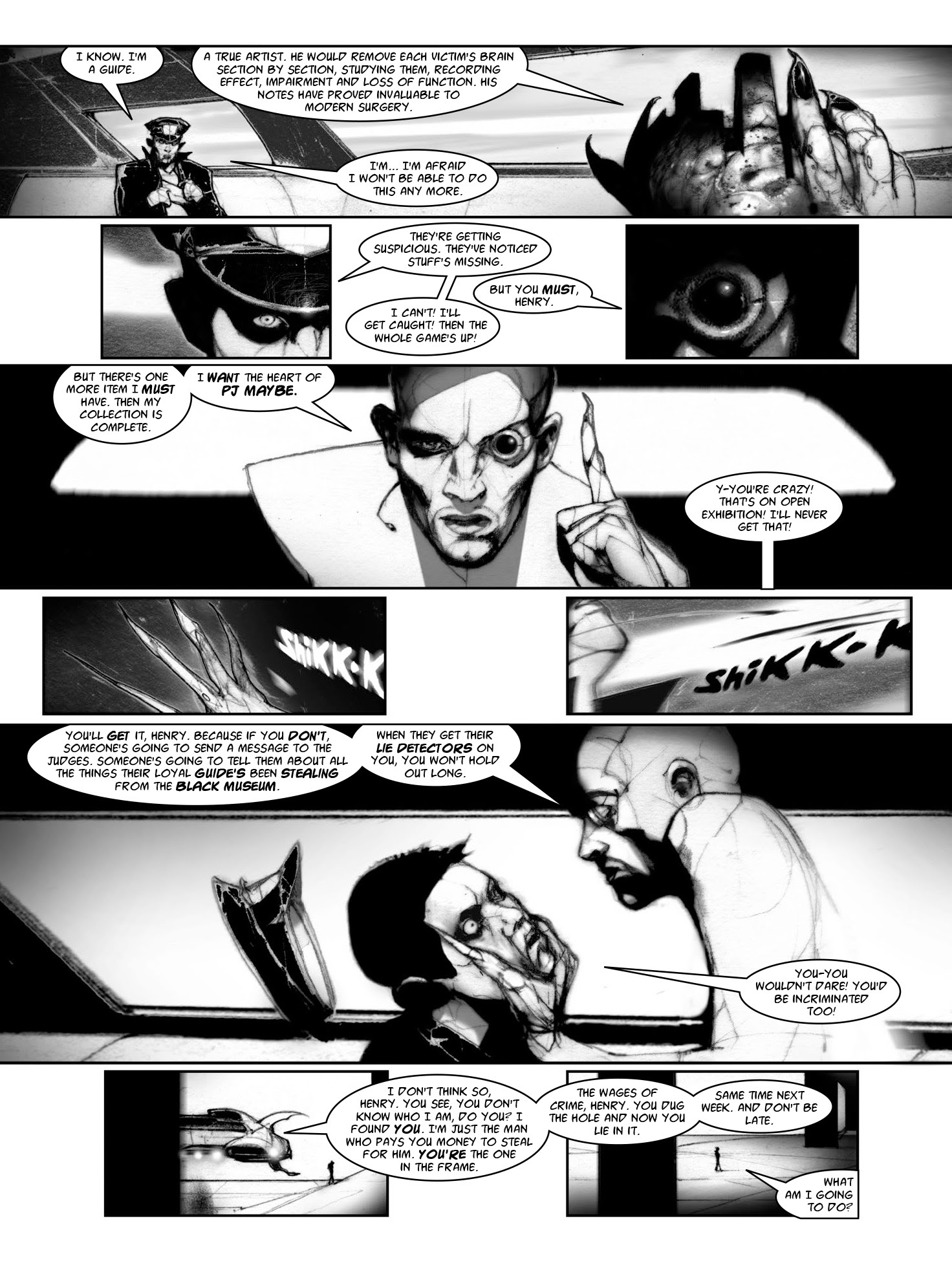 Read online Tales from the Black Museum comic -  Issue # TPB 1 - 8