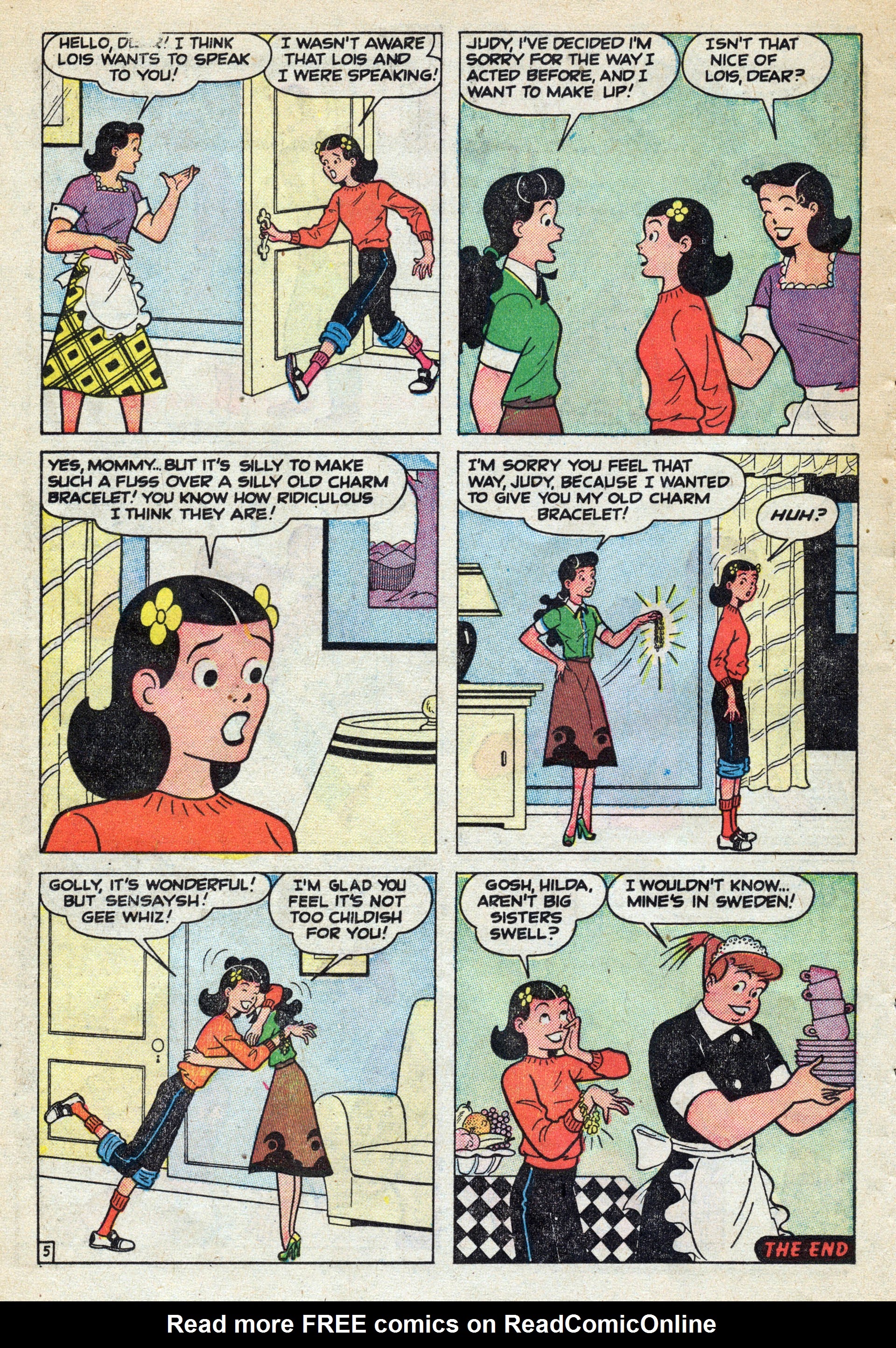 Read online Junior Miss (1947) comic -  Issue #39 - 22