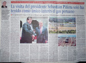 Visita de Sebastián Piñera a Alan García