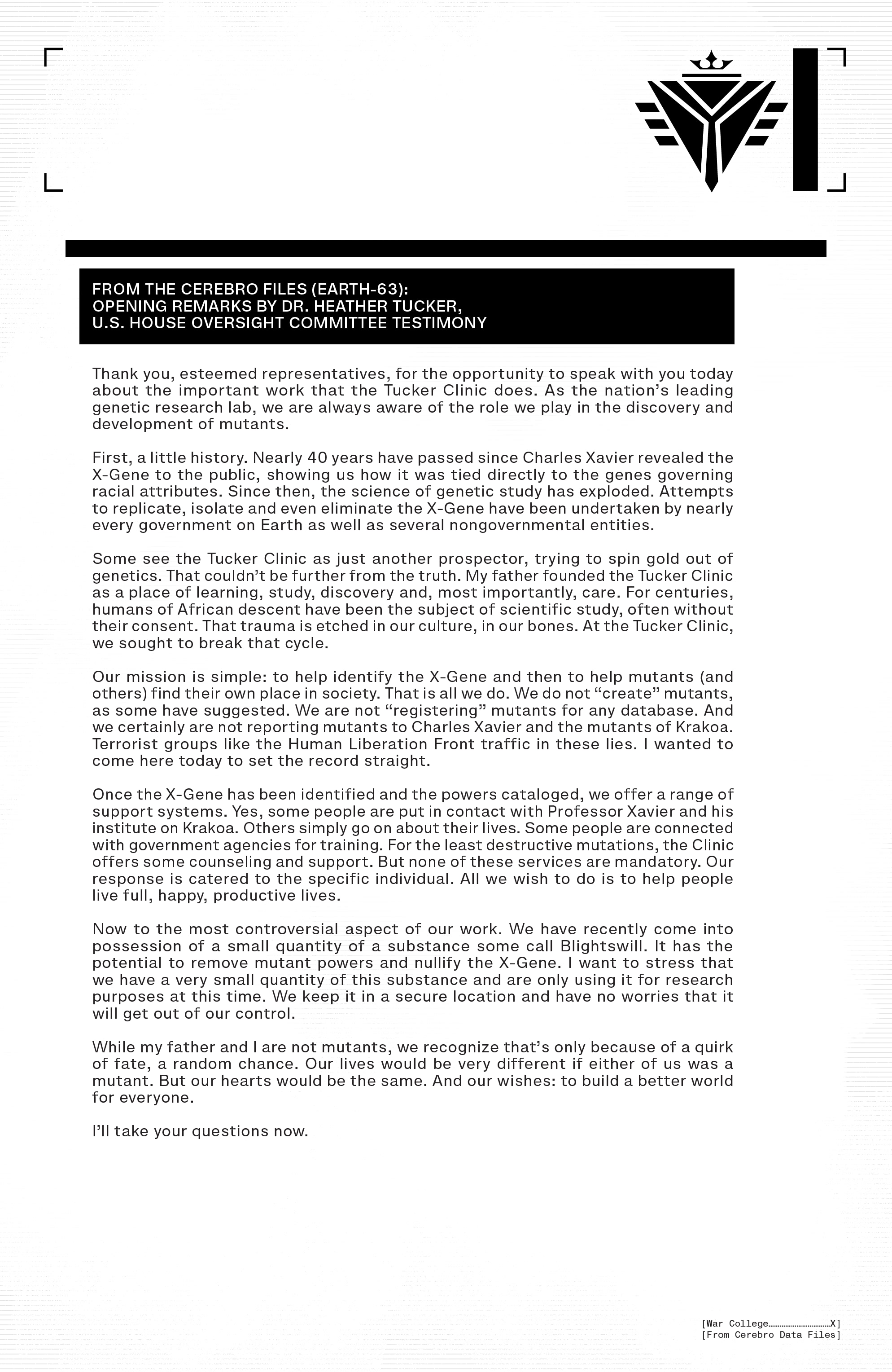 Read online Bishop: War College comic -  Issue #4 - 3