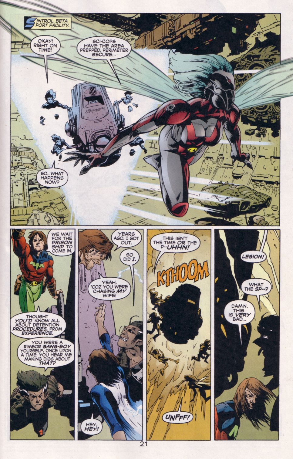 Read online The Legion comic -  Issue #15 - 21