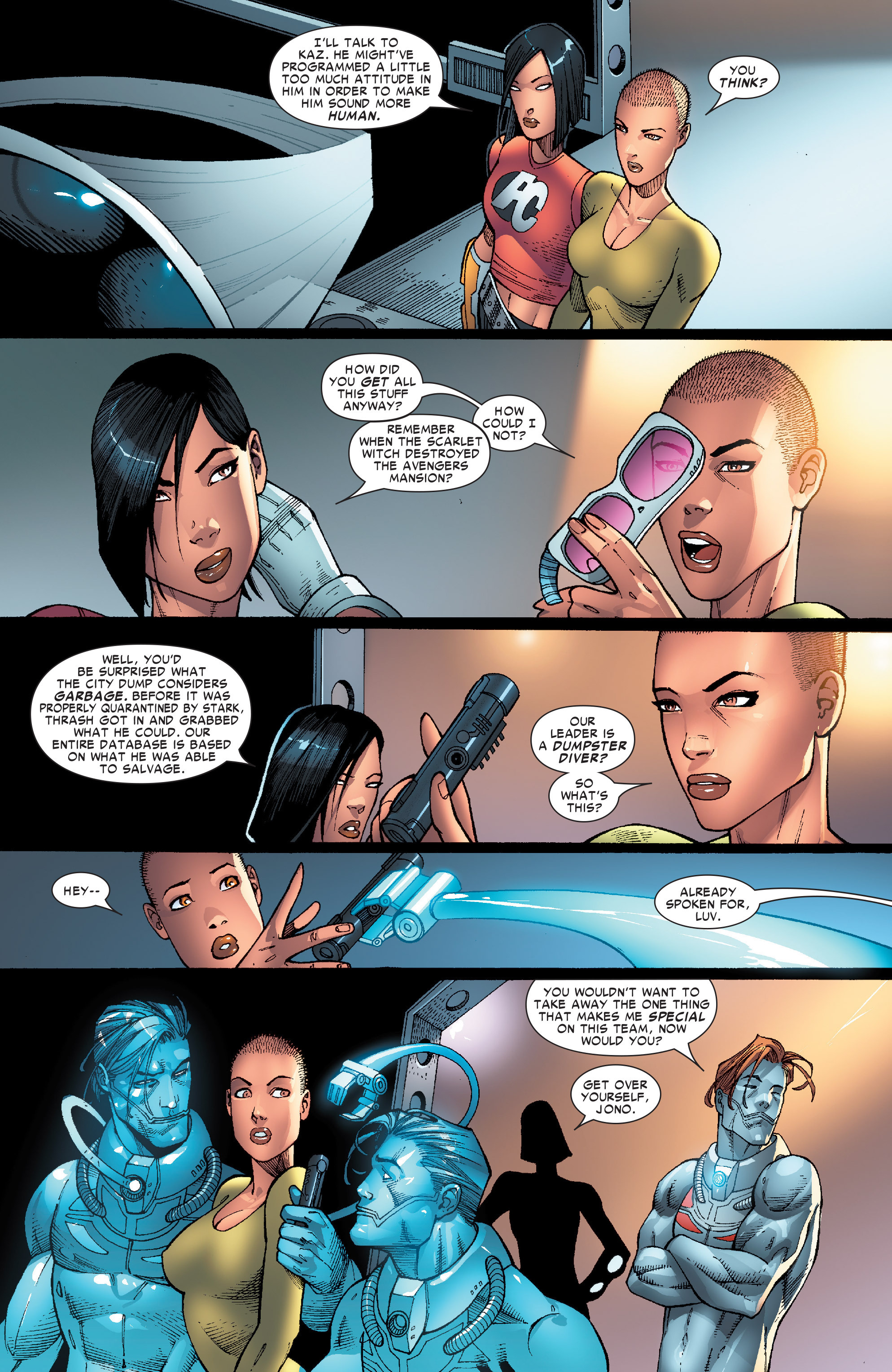 Read online New Warriors (2007) comic -  Issue #7 - 18
