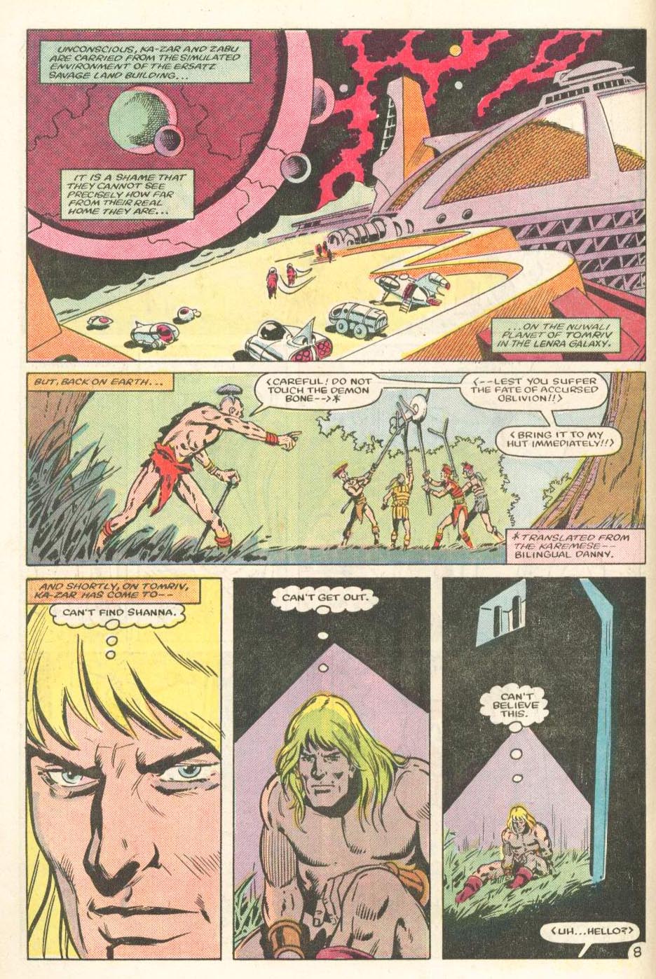 Read online Ka-Zar the Savage comic -  Issue #34 - 9