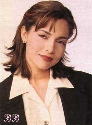 Ladies in Satin Blouses: vanessa marcil - various white blouses