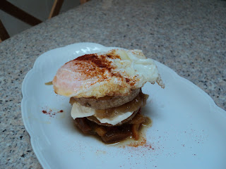  MONTADITO DE PATATA CON SOMBRERO. 