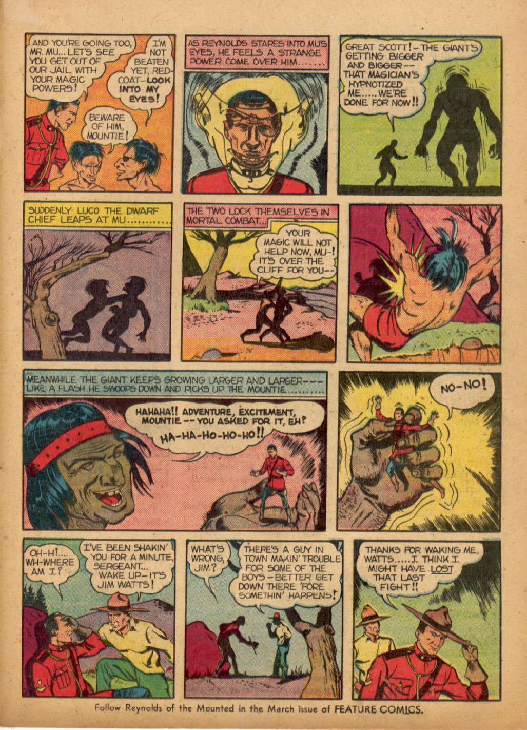 Read online Feature Comics comic -  Issue #41 - 49
