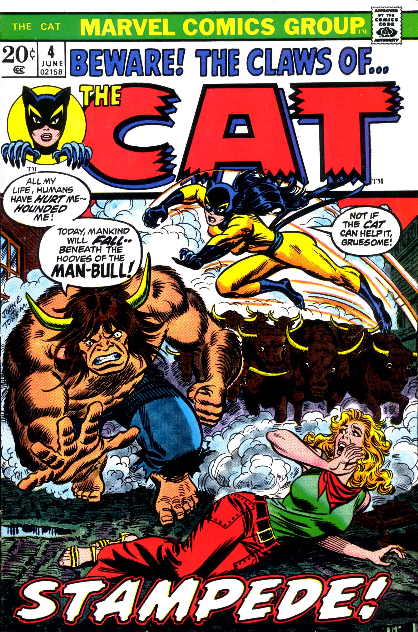 Read online The Cat comic -  Issue #4 - 1