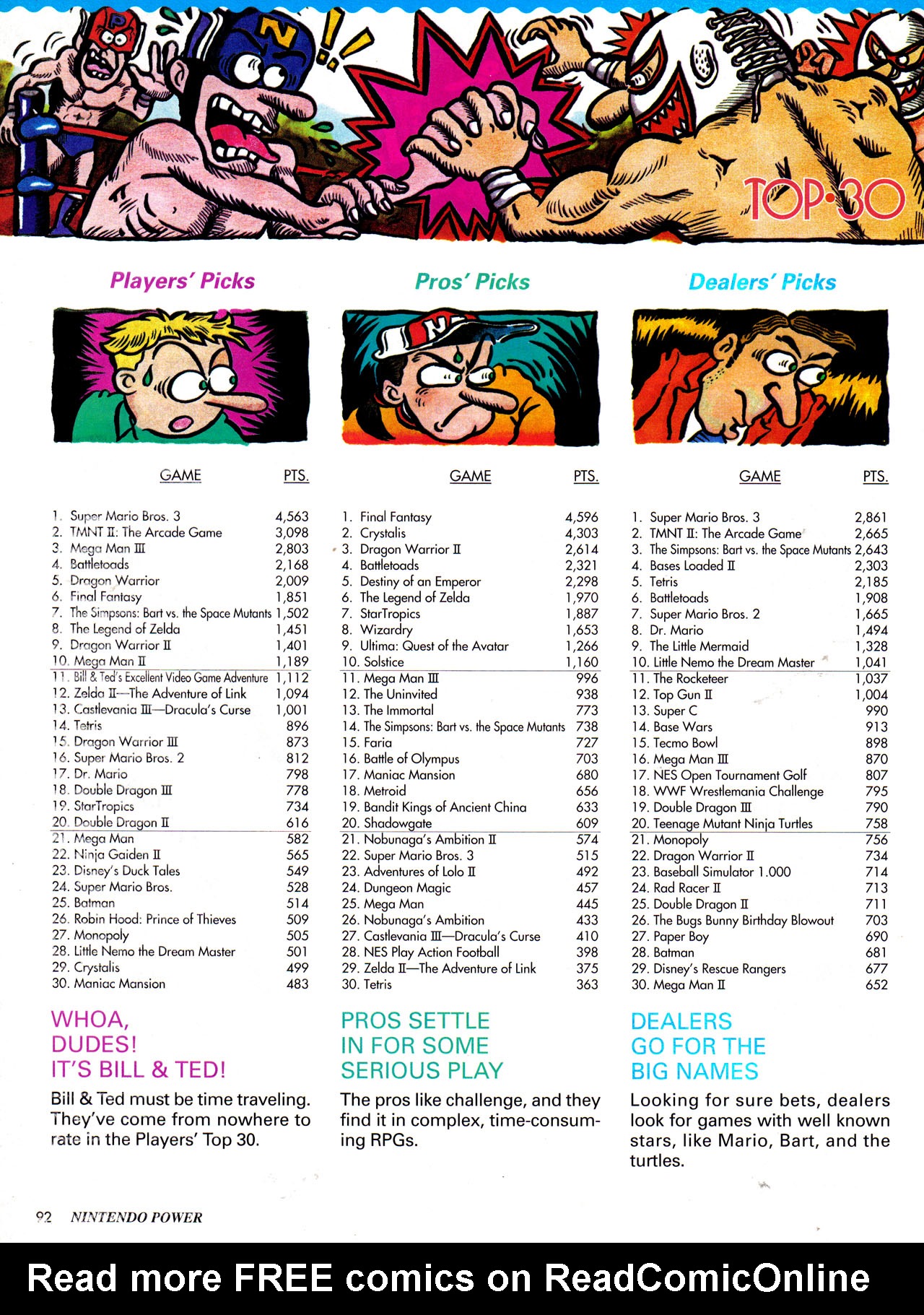 Read online Nintendo Power comic -  Issue #30 - 103