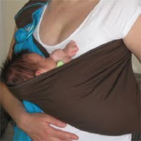 Ξαπλωμένο μωράκι σε Αστεράκι sling