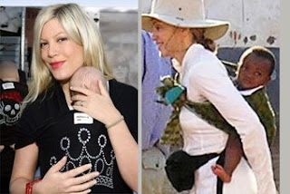 Η Tori Spelling αλλά και η Madonna φοράνε τα μωρά τους!