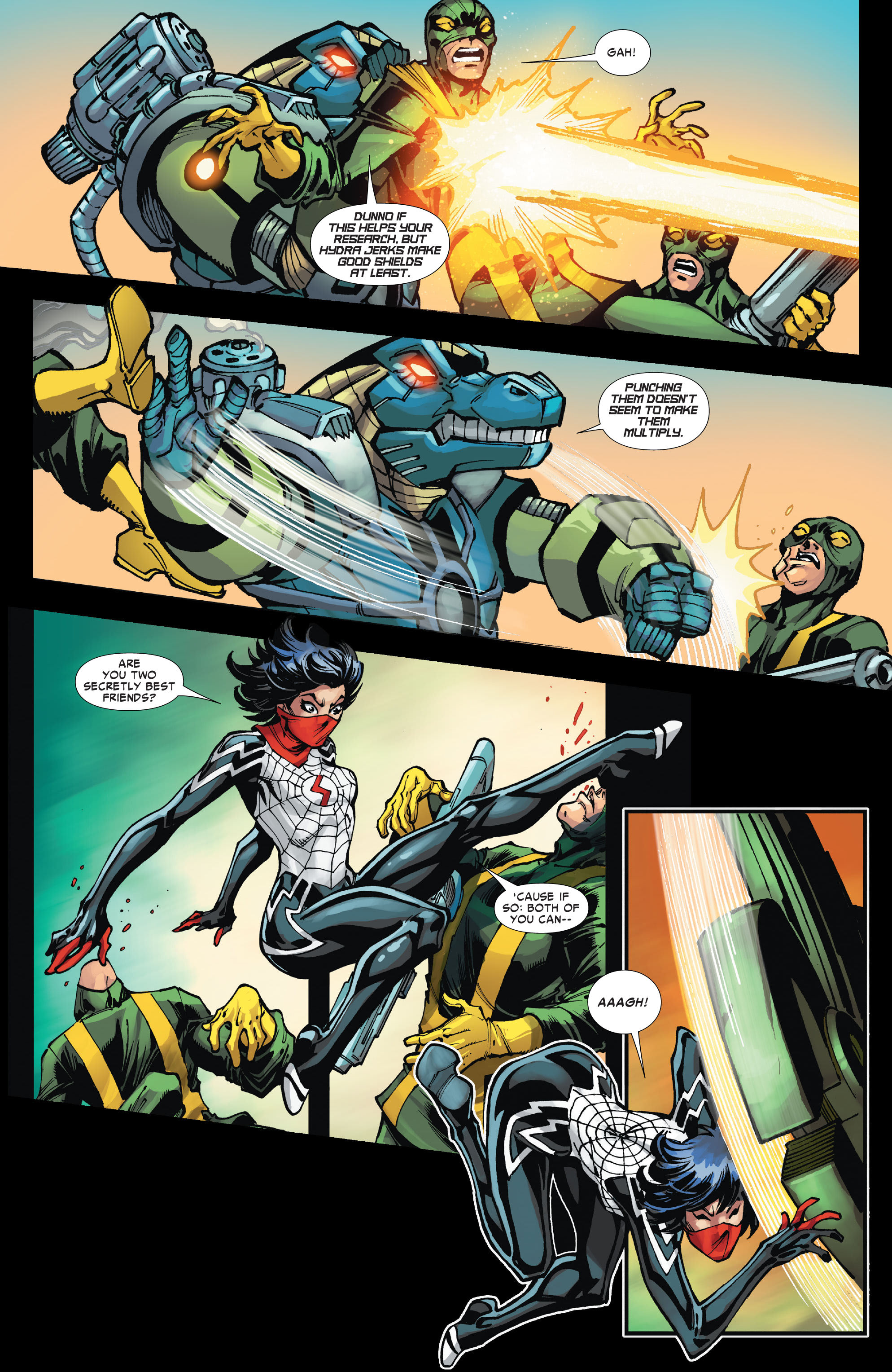 Read online Silk: Out of the Spider-Verse comic -  Issue # TPB 2 (Part 1) - 22