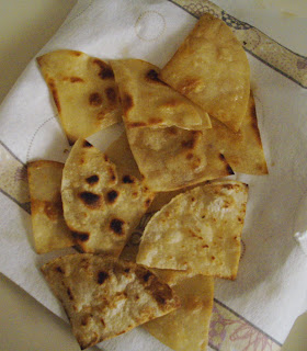 fried corn tortilla chips