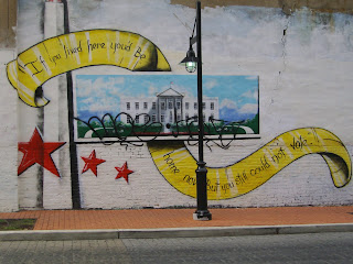 mural off 18th street in northwest dc