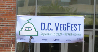 dc vegfest sign