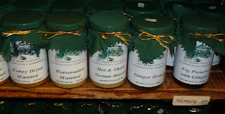 jams and preserves for sale in the herb cottage