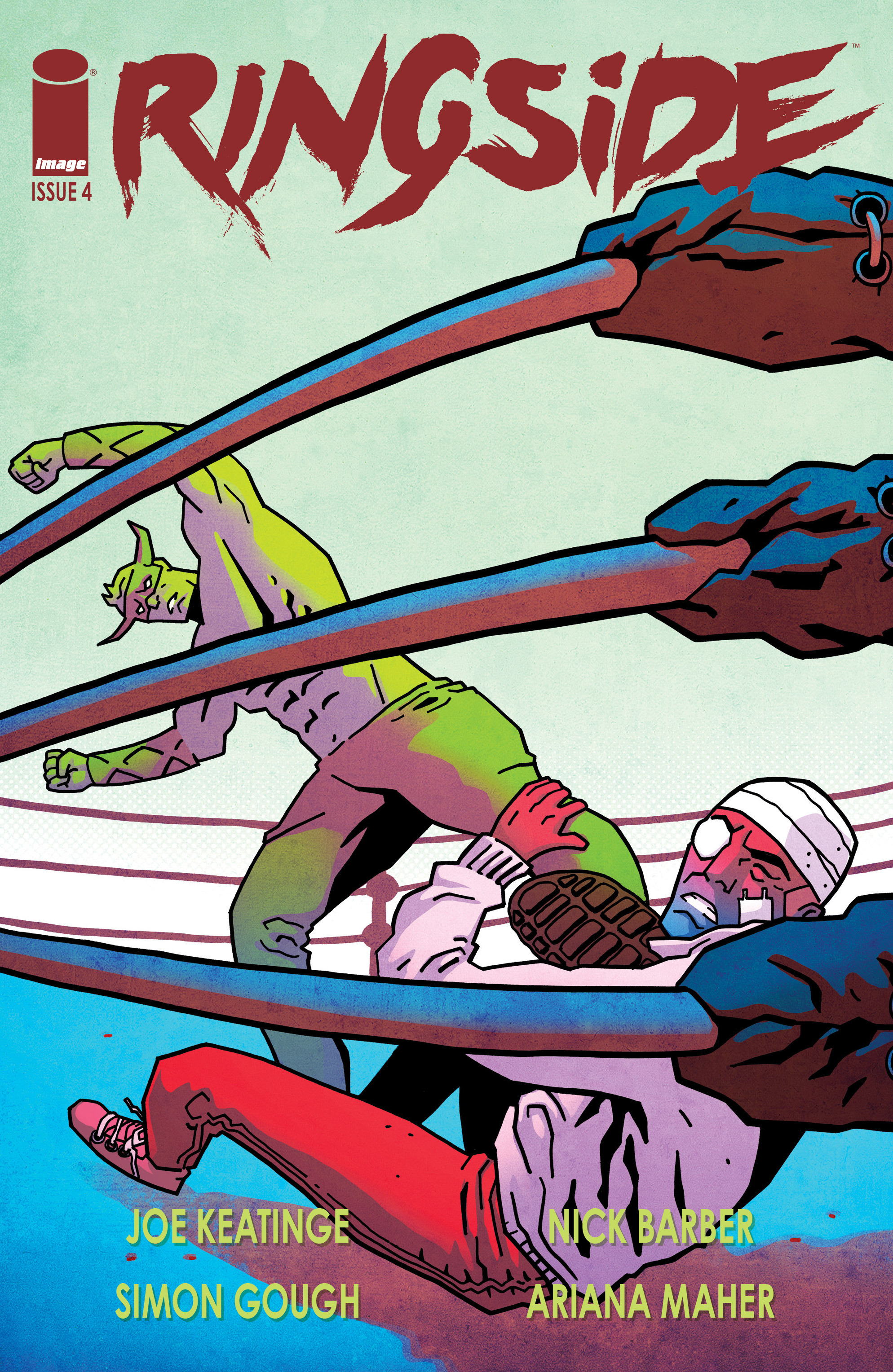 Read online Ringside comic -  Issue #4 - 1