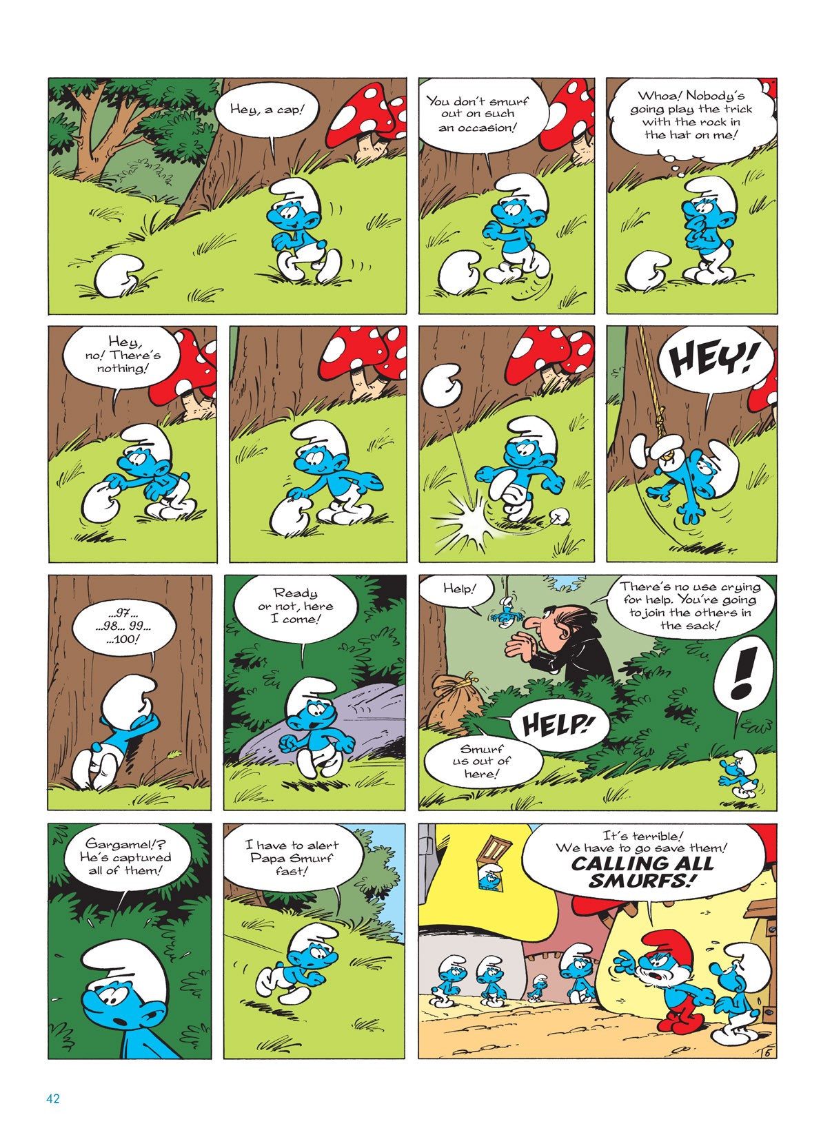 Read online The Smurfs comic -  Issue #8 - 42