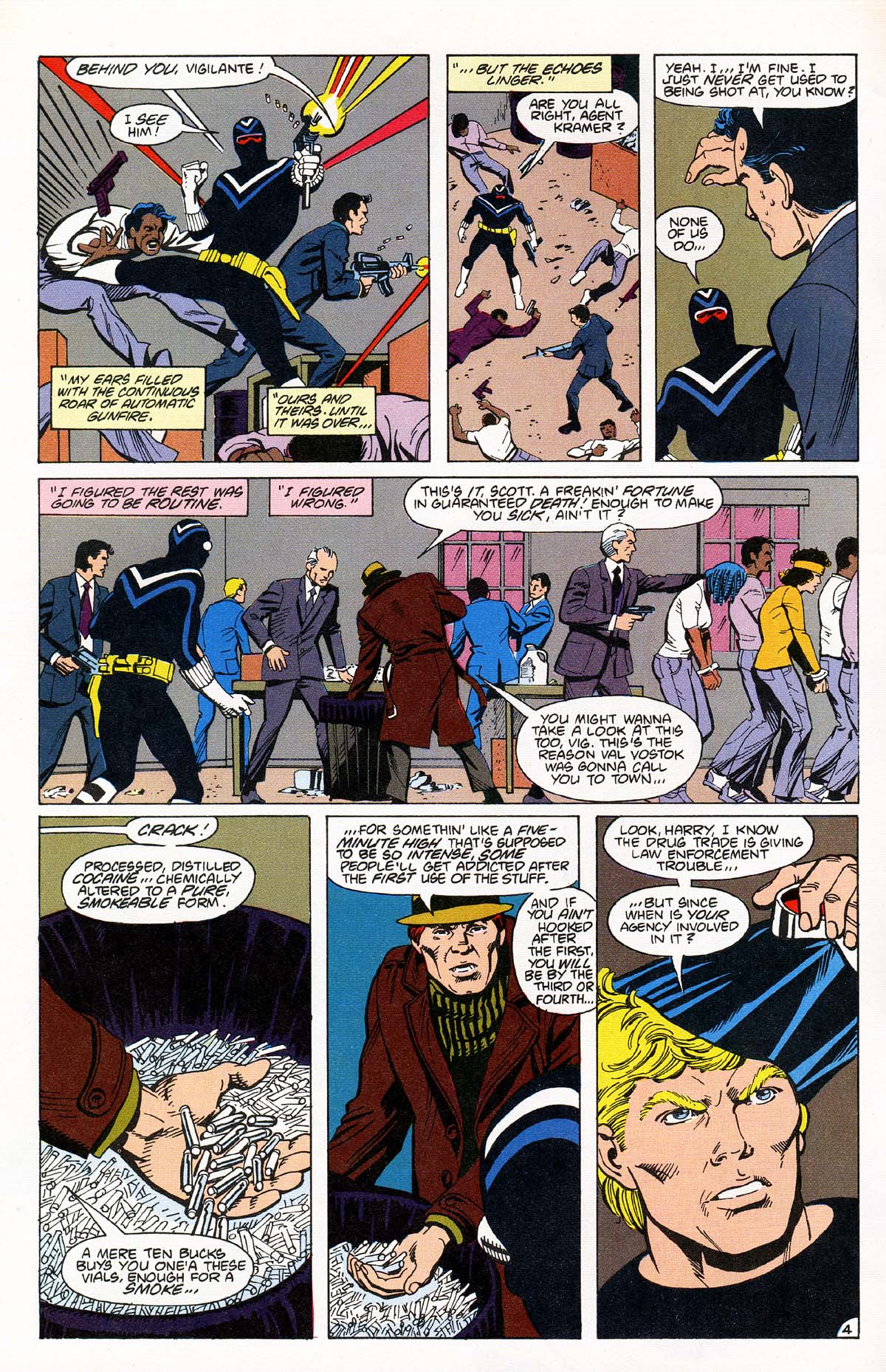 Read online Vigilante (1983) comic -  Issue #44 - 6
