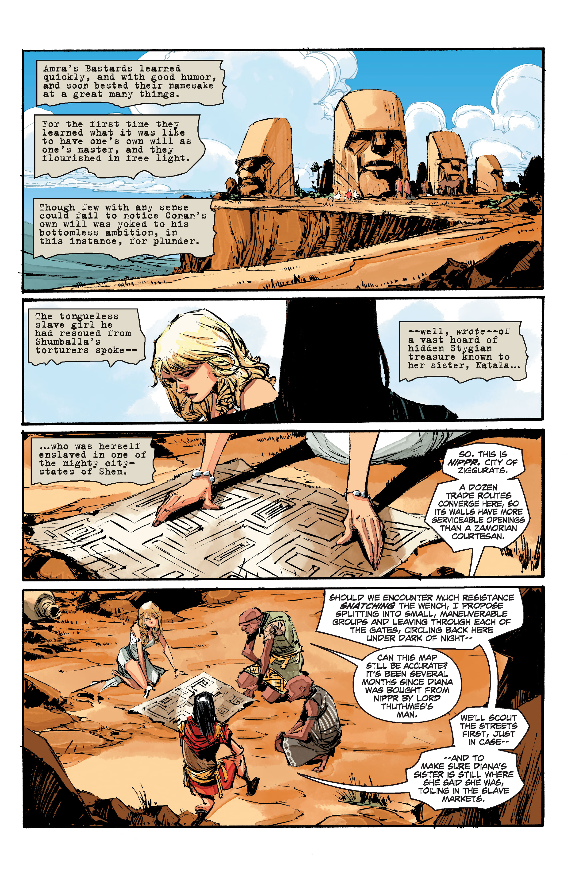 Read online Conan Chronicles Epic Collection comic -  Issue # TPB Shadows Over Kush (Part 2) - 47